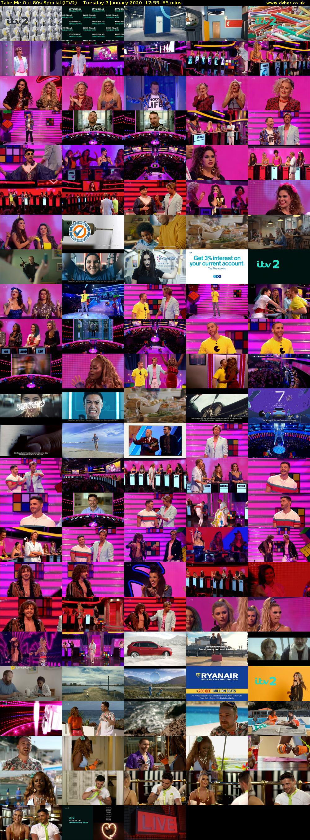 Take Me Out 80s Special (ITV2) Tuesday 7 January 2020 17:55 - 19:00