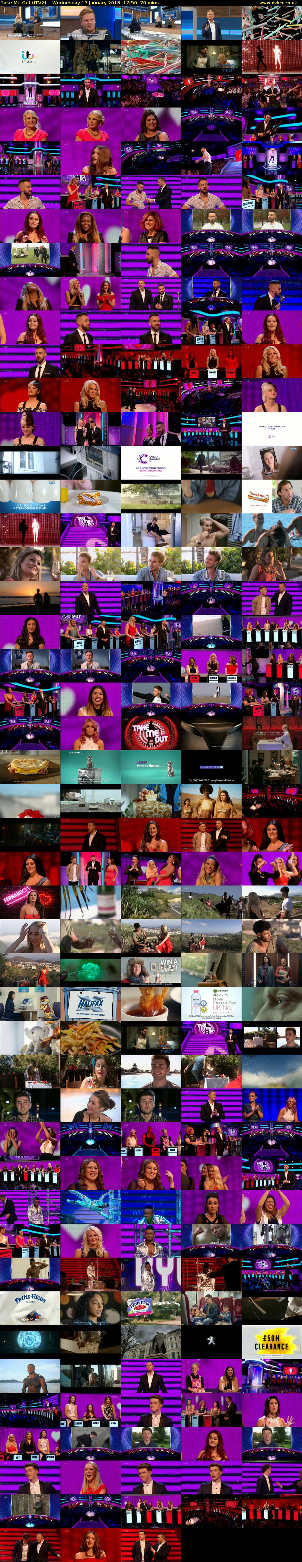Take Me Out (ITV2) Wednesday 17 January 2018 17:50 - 19:00
