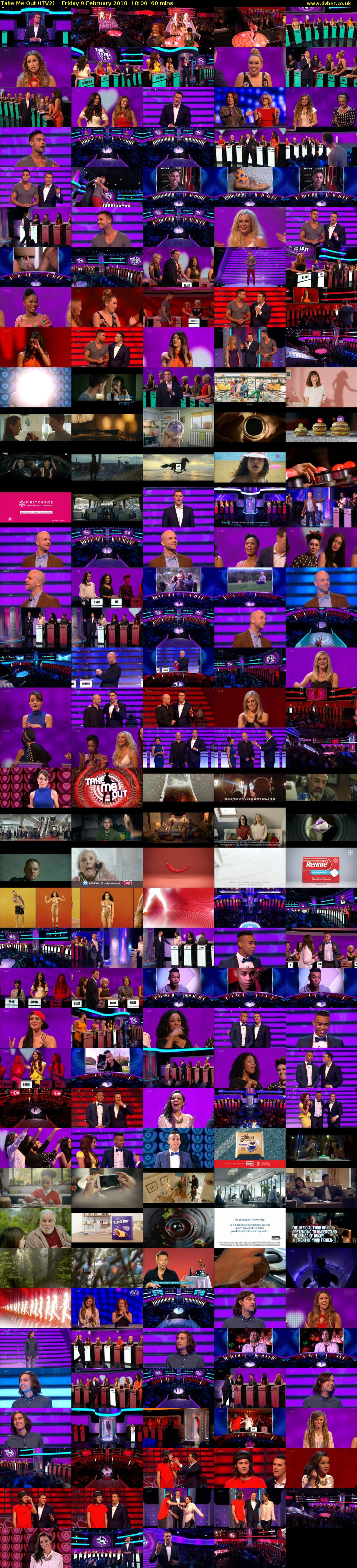 Take Me Out (ITV2) Friday 9 February 2018 18:00 - 19:00