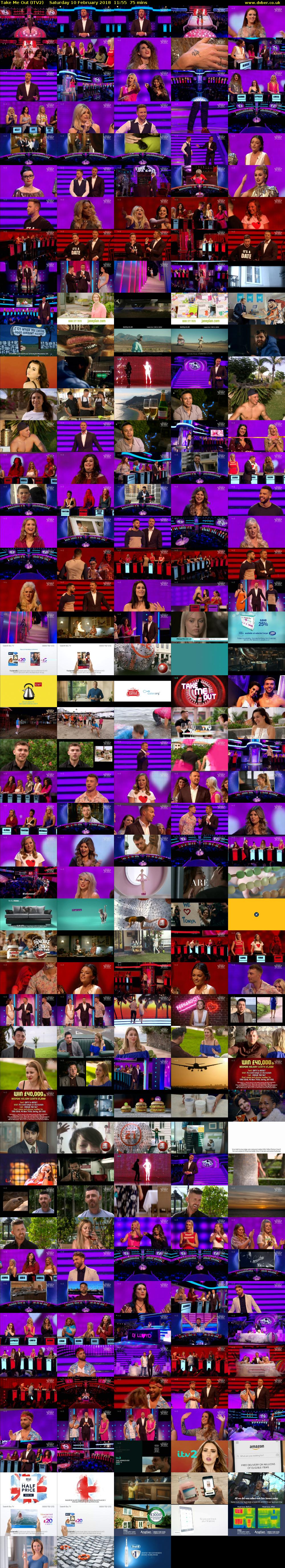 Take Me Out (ITV2) Saturday 10 February 2018 11:55 - 13:10