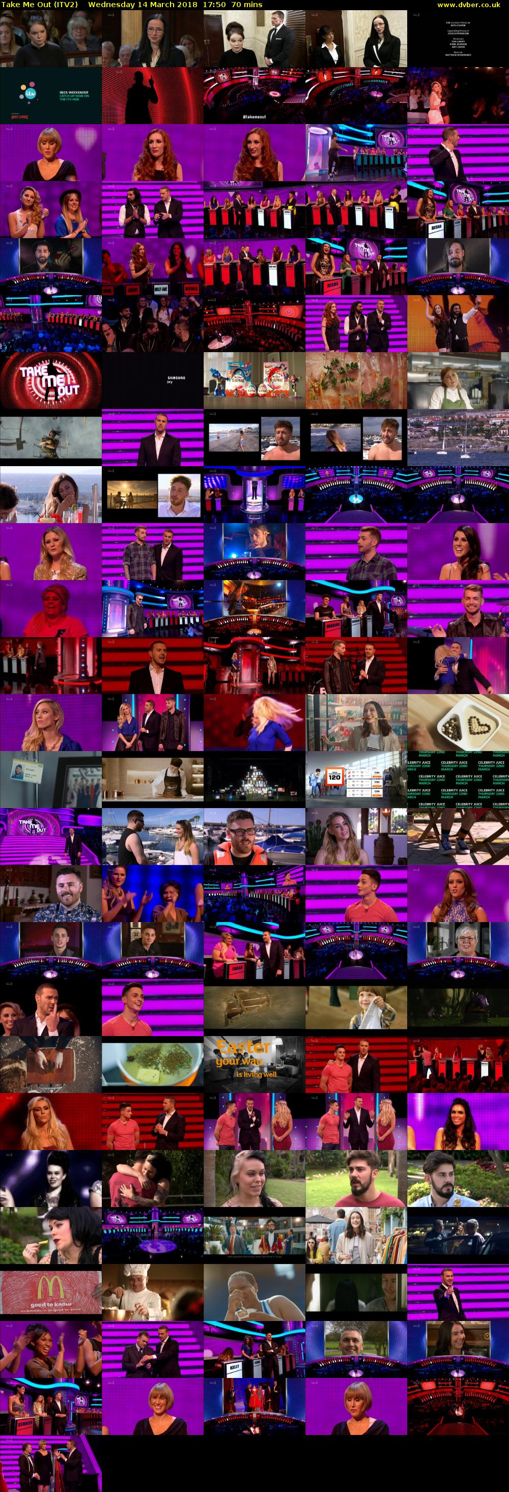 Take Me Out (ITV2) Wednesday 14 March 2018 17:50 - 19:00