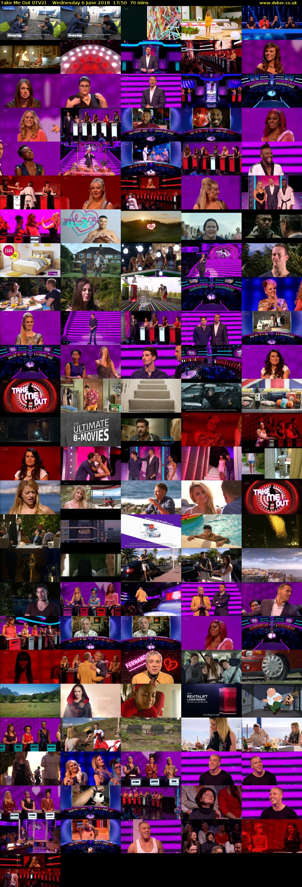 Take Me Out (ITV2) Wednesday 6 June 2018 17:50 - 19:00