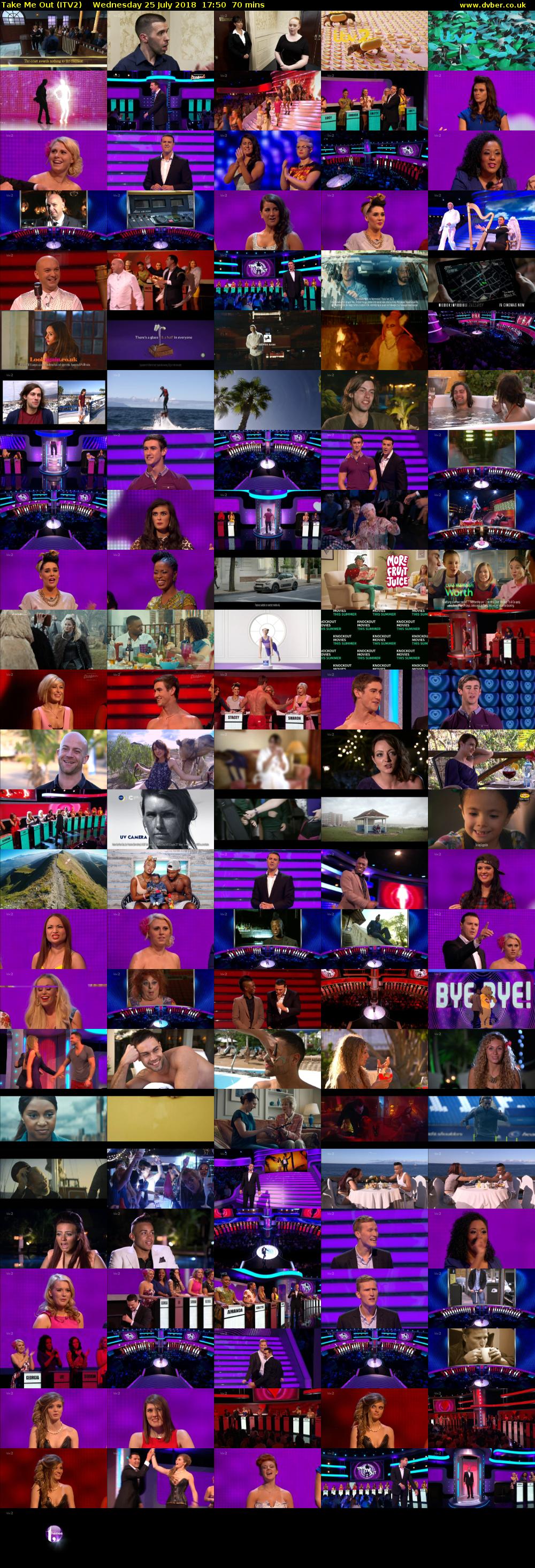 Take Me Out (ITV2) Wednesday 25 July 2018 17:50 - 19:00
