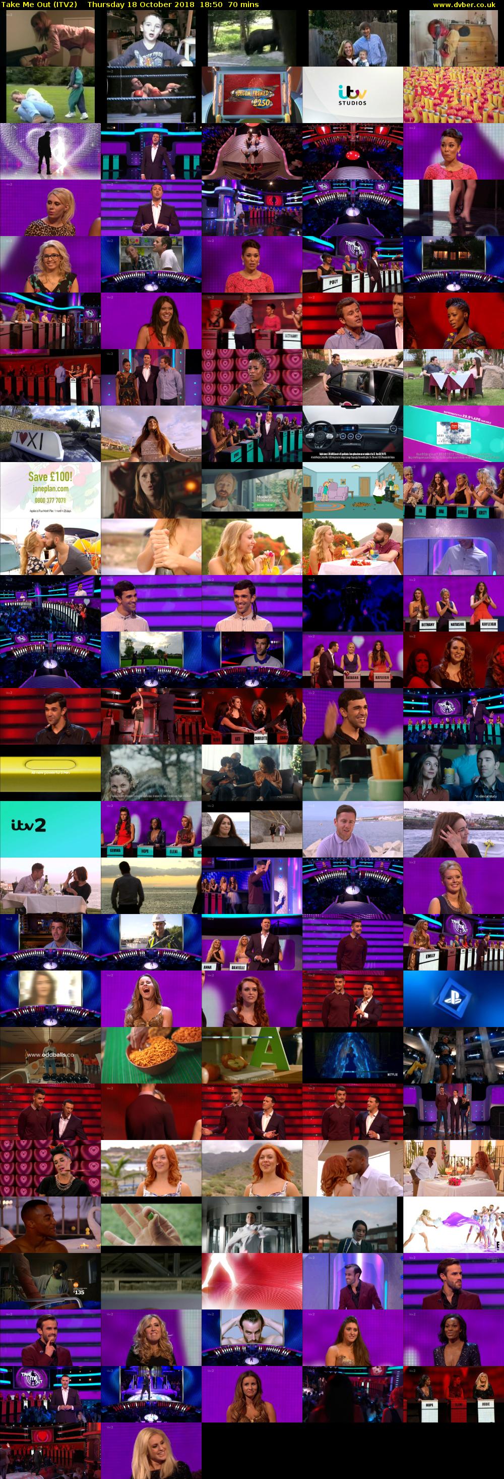 Take Me Out (ITV2) Thursday 18 October 2018 18:50 - 20:00