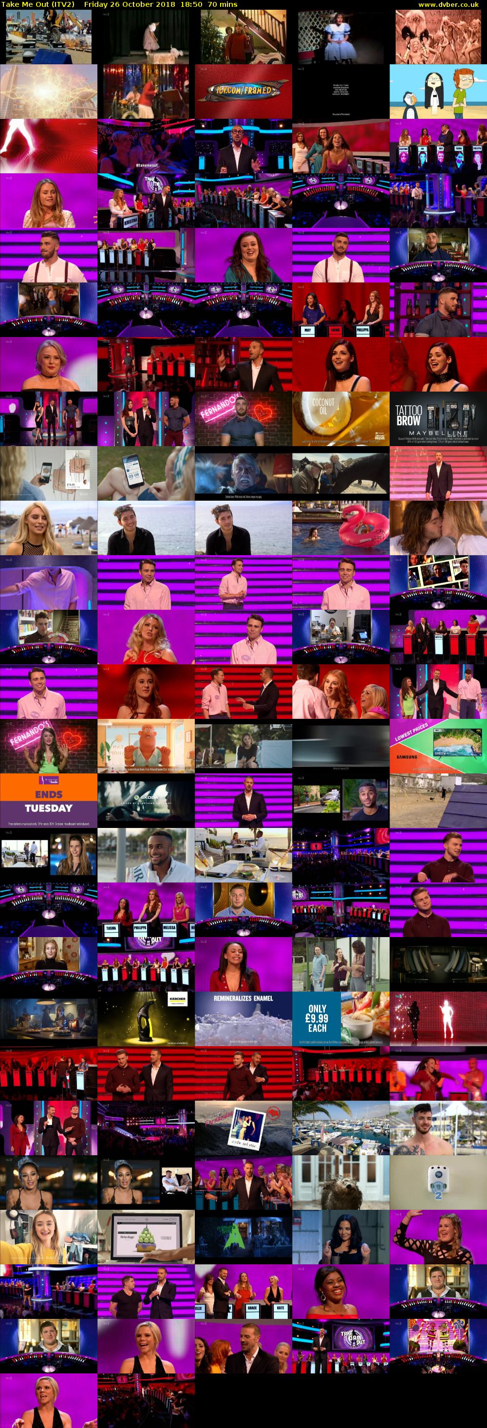 Take Me Out (ITV2) Friday 26 October 2018 18:50 - 20:00
