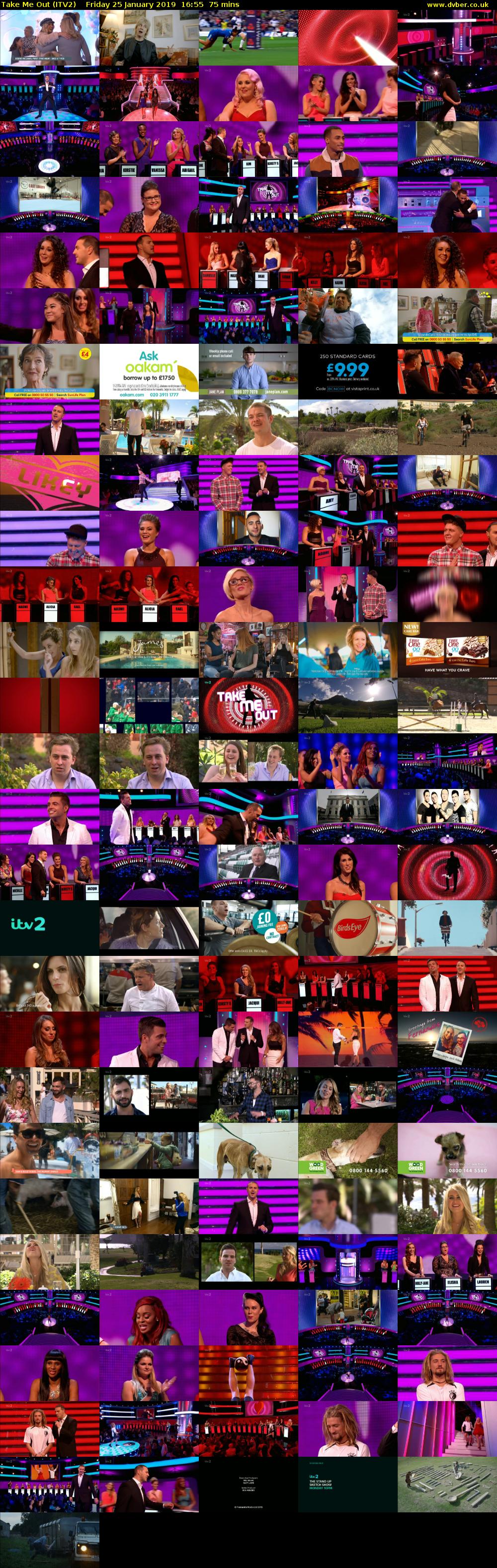 Take Me Out (ITV2) Friday 25 January 2019 16:55 - 18:10