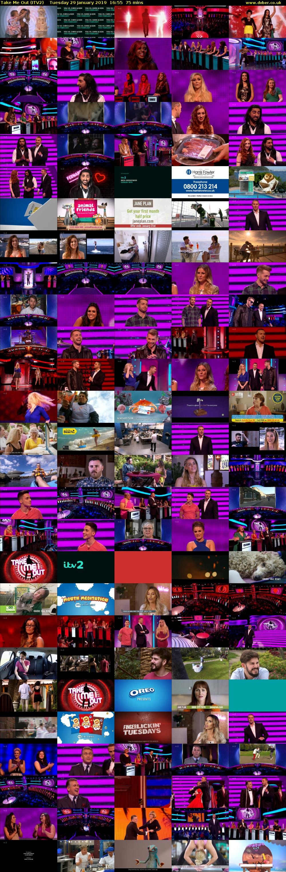 Take Me Out (ITV2) Tuesday 29 January 2019 16:55 - 18:10