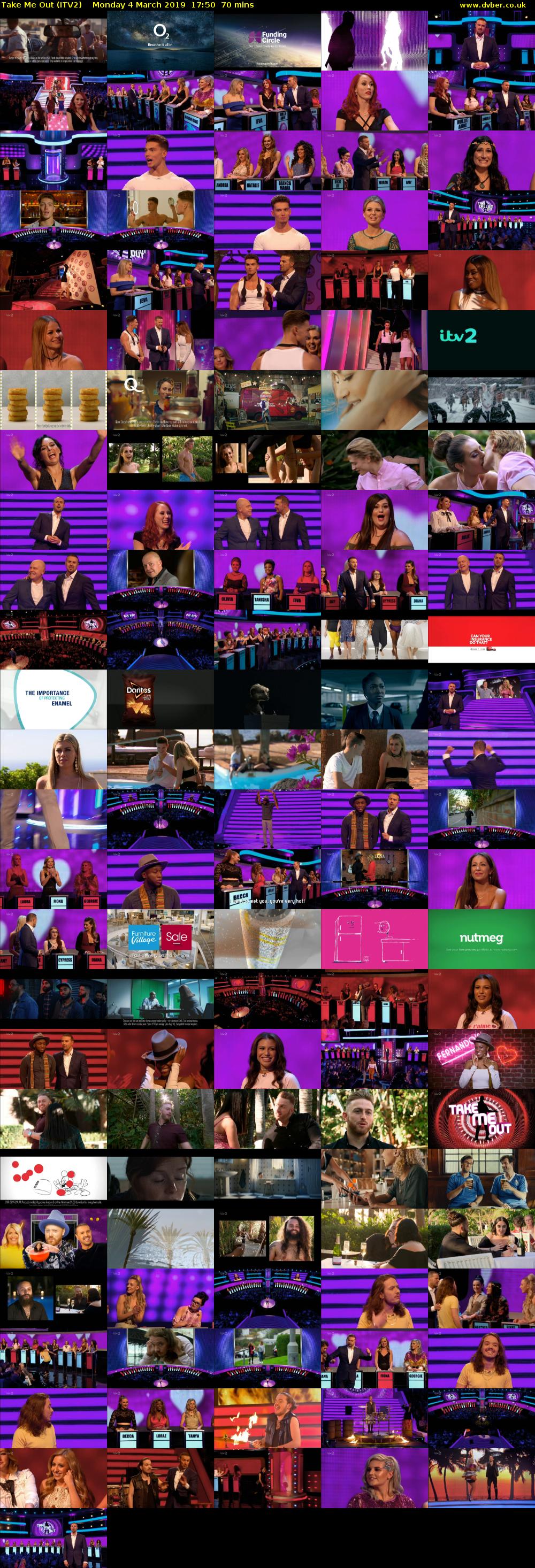 Take Me Out (ITV2) Monday 4 March 2019 17:50 - 19:00