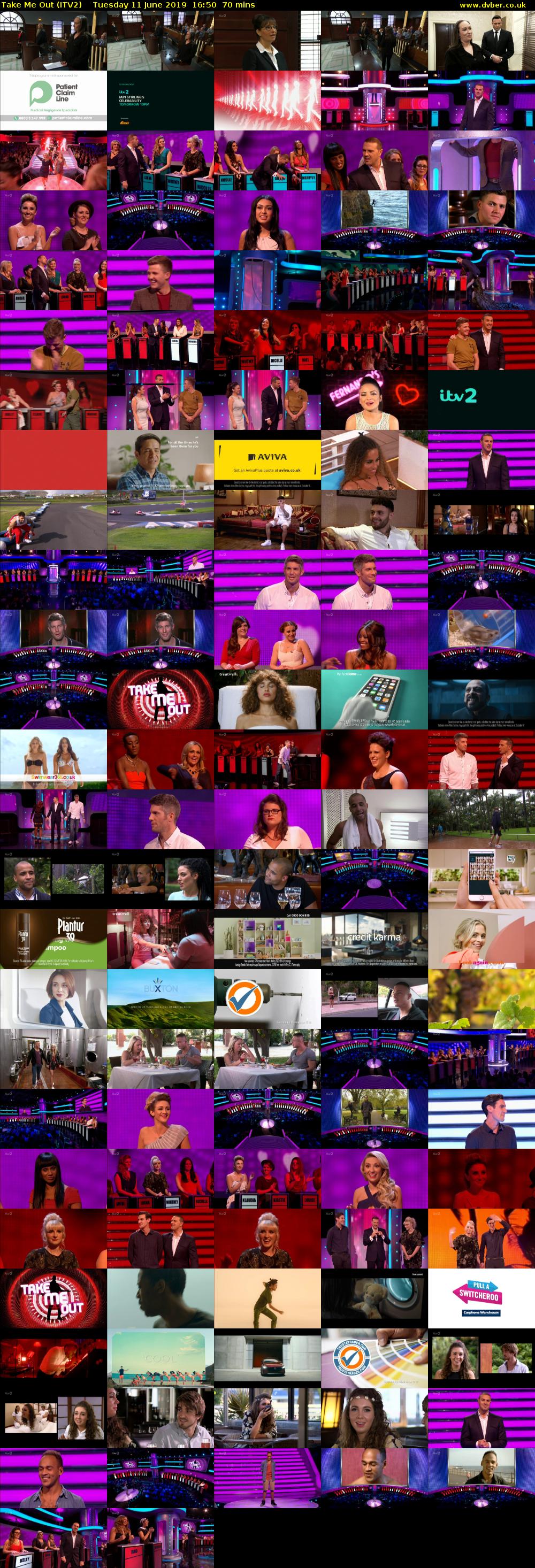 Take Me Out (ITV2) Tuesday 11 June 2019 16:50 - 18:00