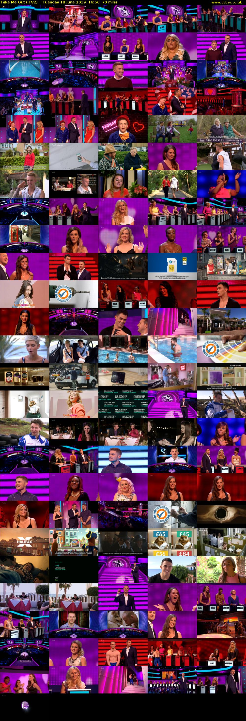 Take Me Out (ITV2) Tuesday 18 June 2019 16:50 - 18:00