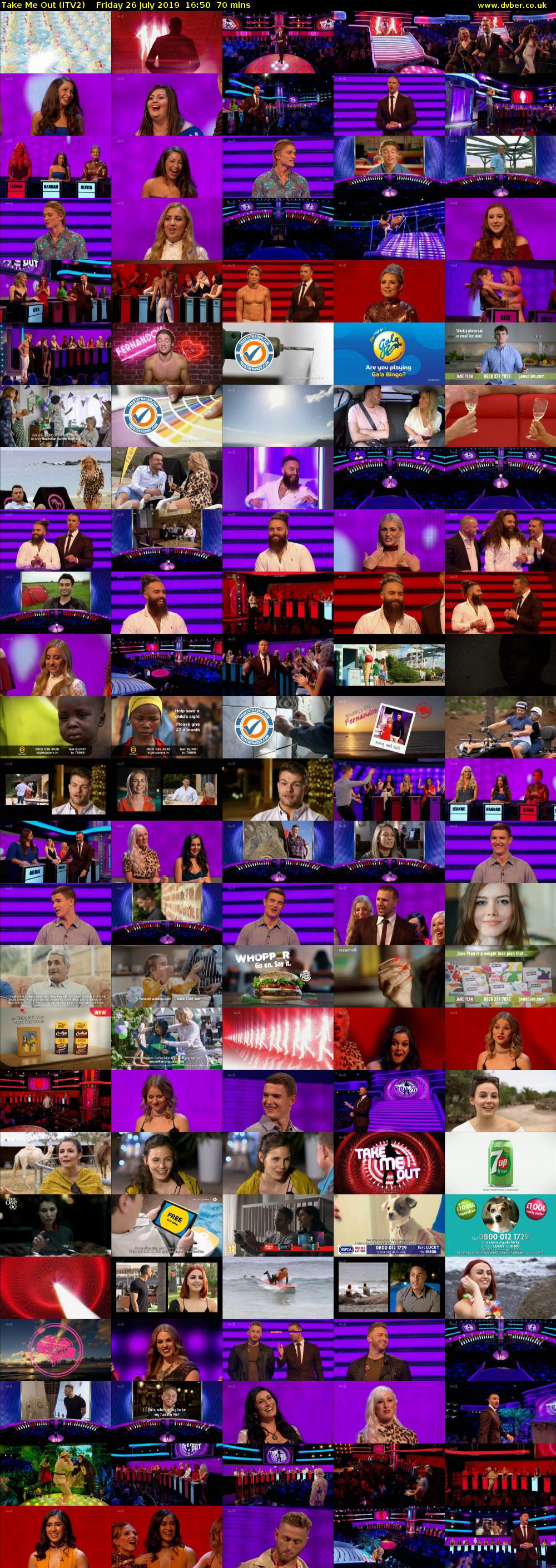 Take Me Out (ITV2) Friday 26 July 2019 16:50 - 18:00
