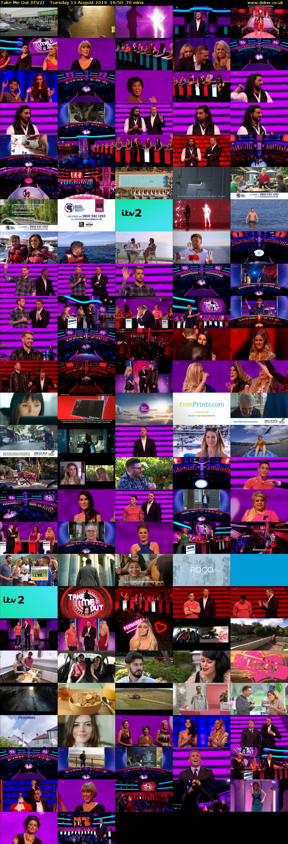 Take Me Out (ITV2) Tuesday 13 August 2019 16:50 - 18:00