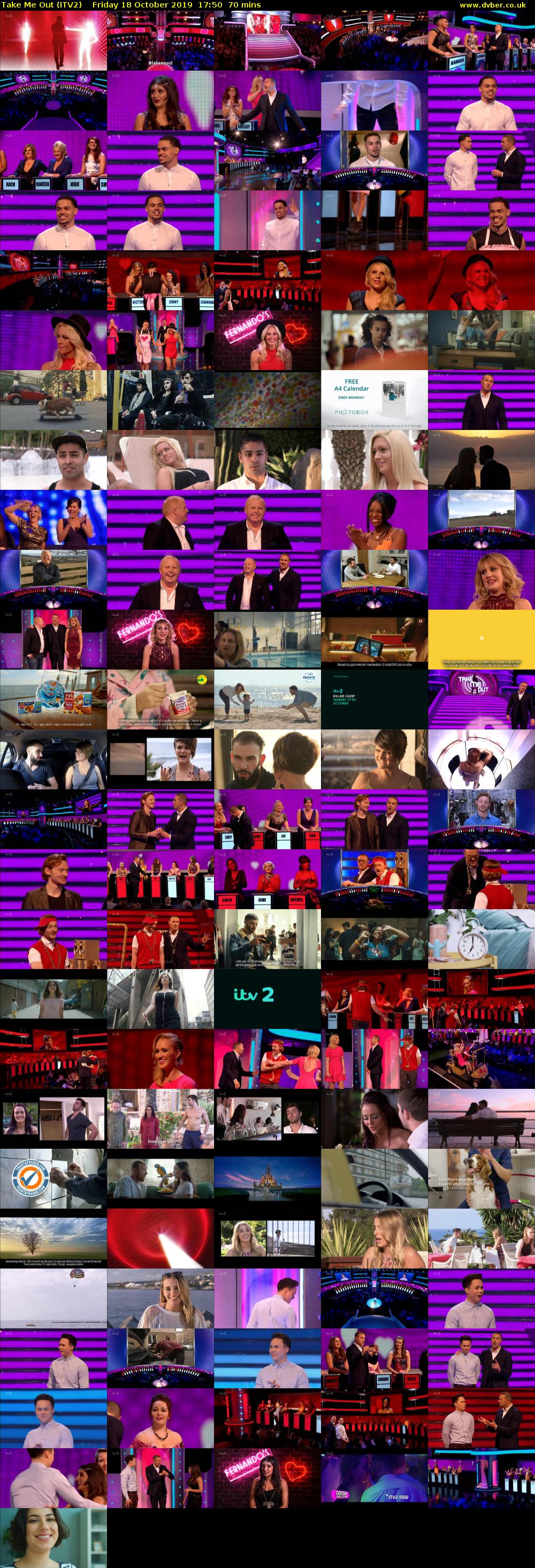 Take Me Out (ITV2) Friday 18 October 2019 17:50 - 19:00