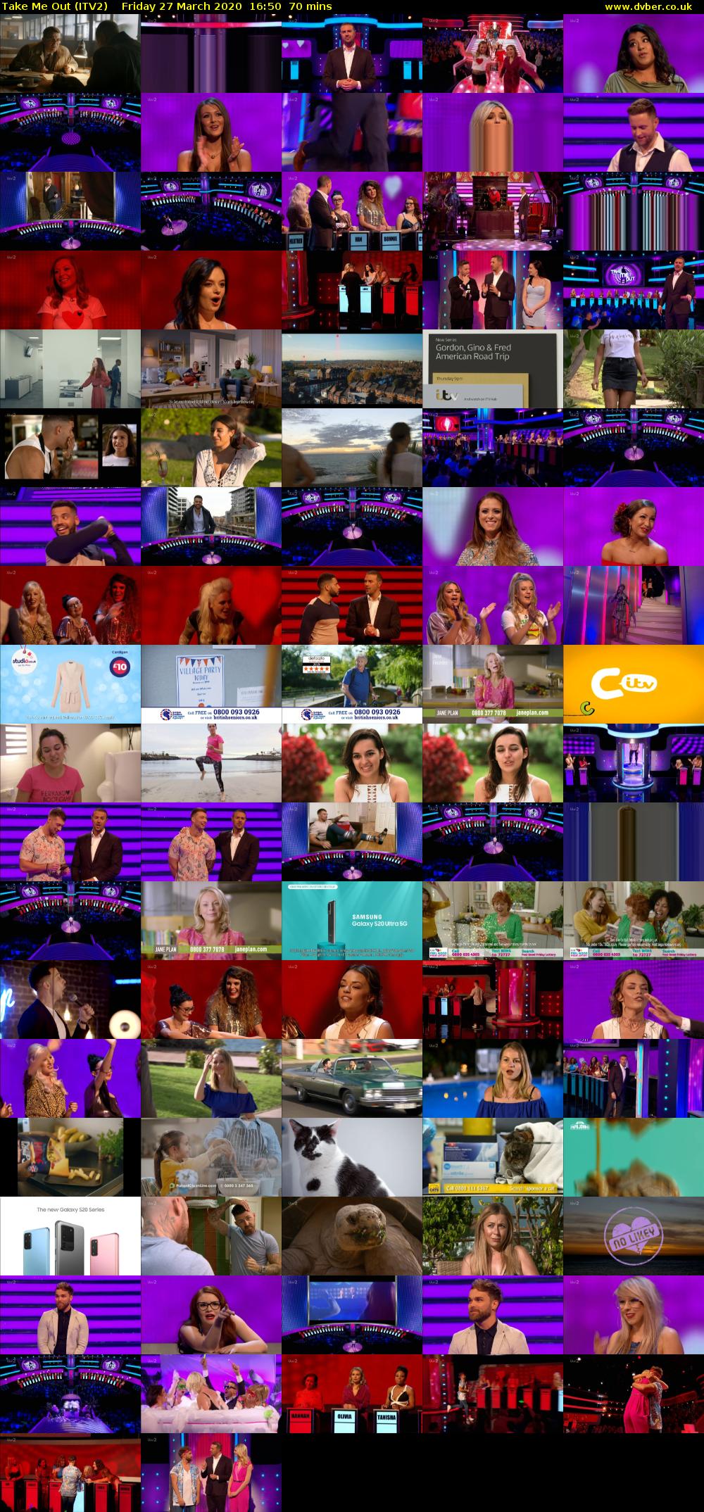 Take Me Out (ITV2) Friday 27 March 2020 16:50 - 18:00
