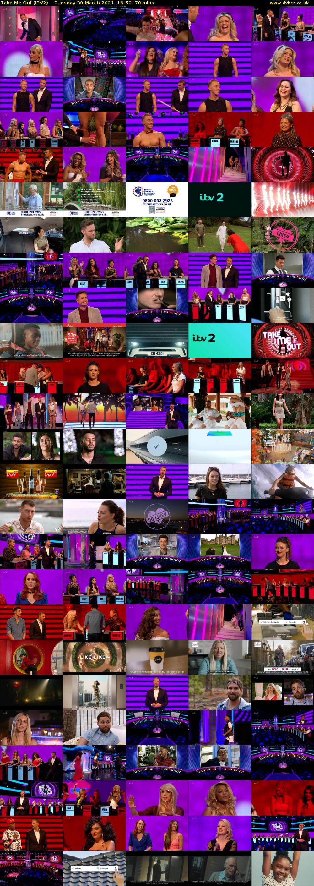 Take Me Out (ITV2) Tuesday 30 March 2021 16:50 - 18:00