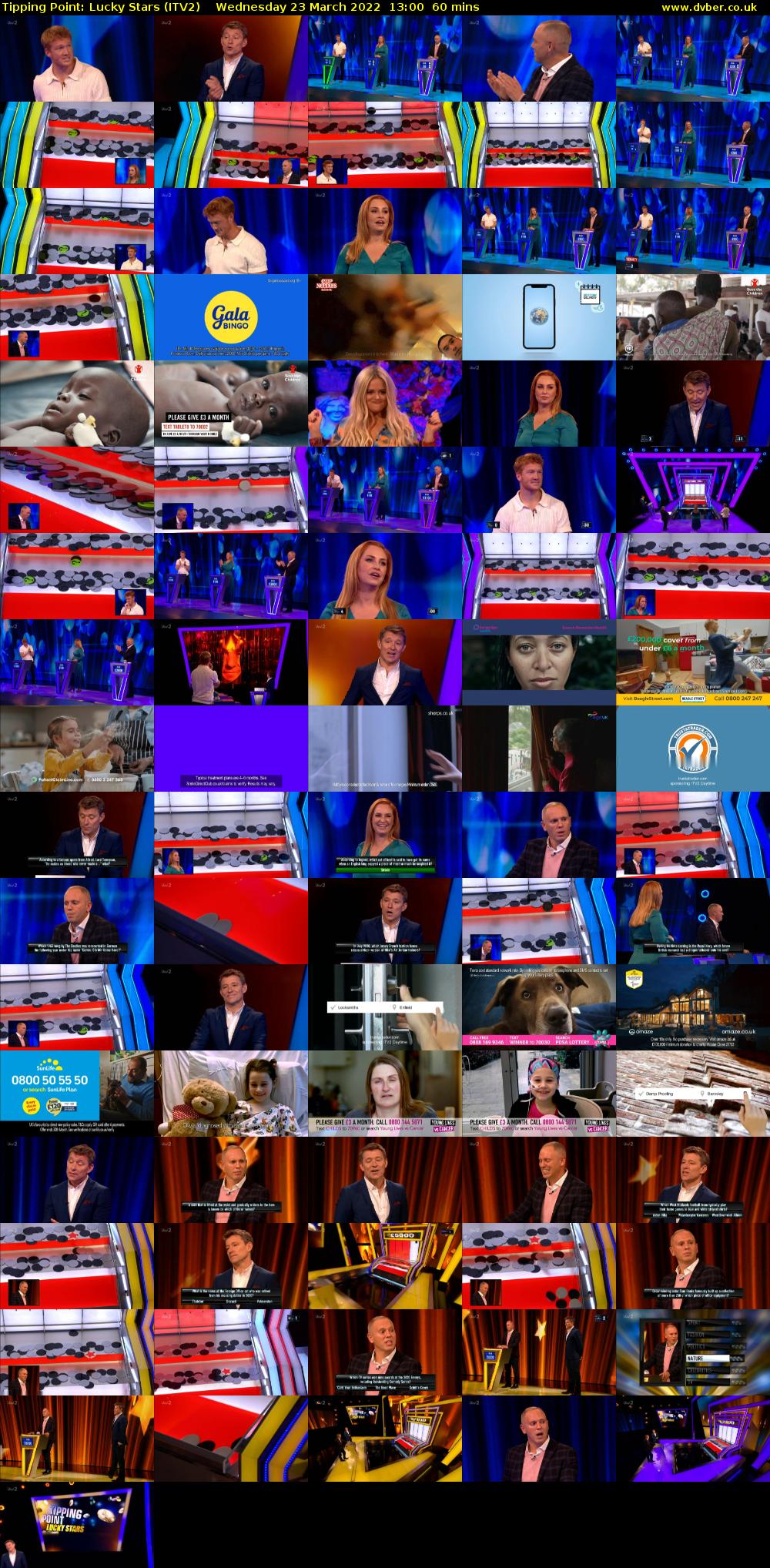 Tipping Point: Lucky Stars (ITV2) Wednesday 23 March 2022 13:00 - 14:00