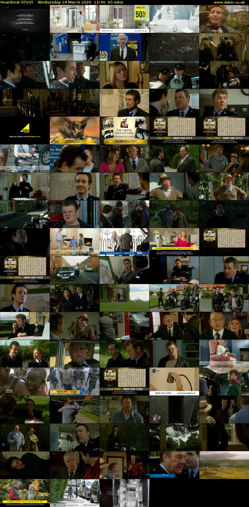 Heartbeat (ITV3) Wednesday 18 March 2020 12:40 - 13:45