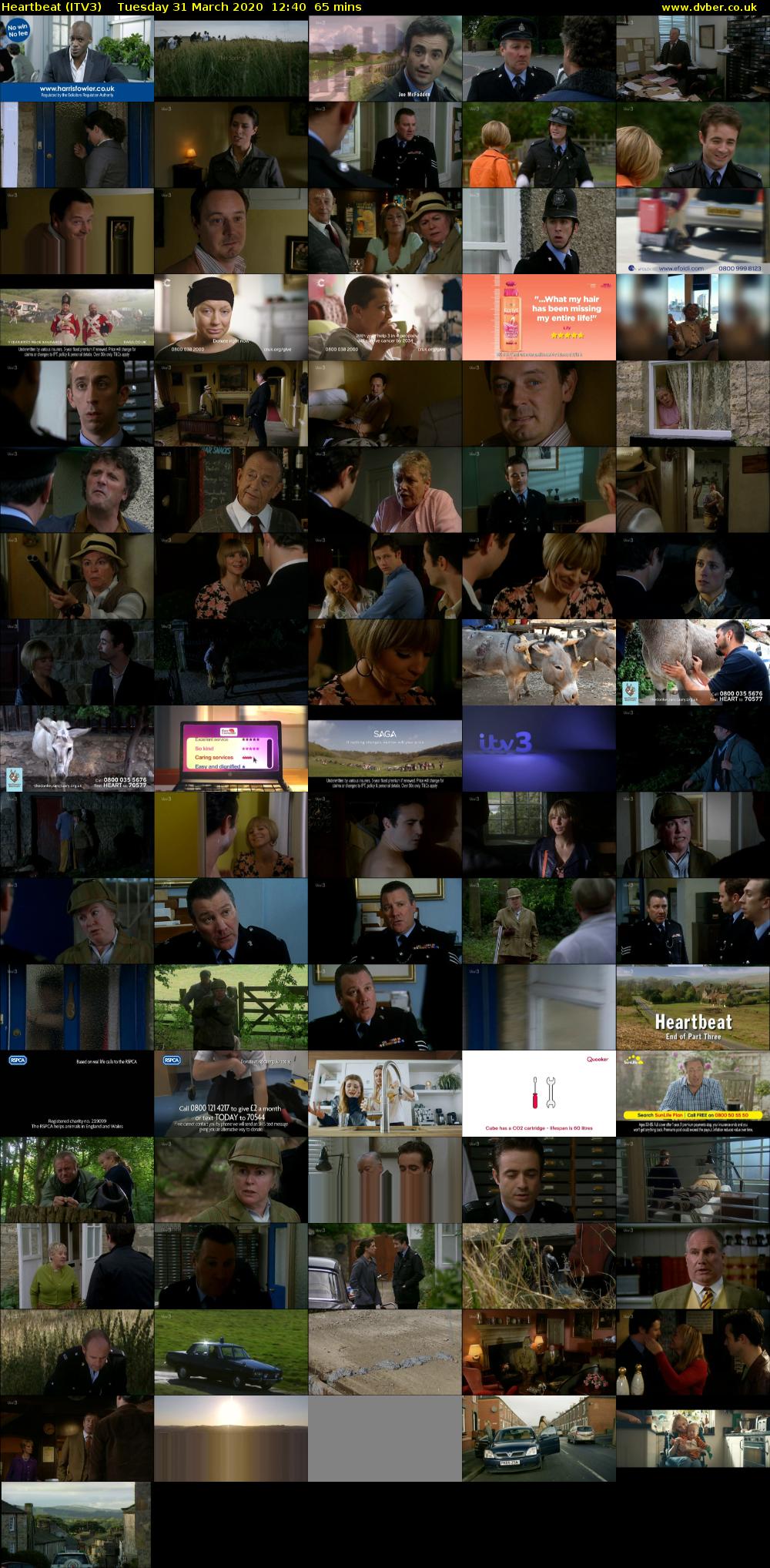 Heartbeat (ITV3) Tuesday 31 March 2020 12:40 - 13:45