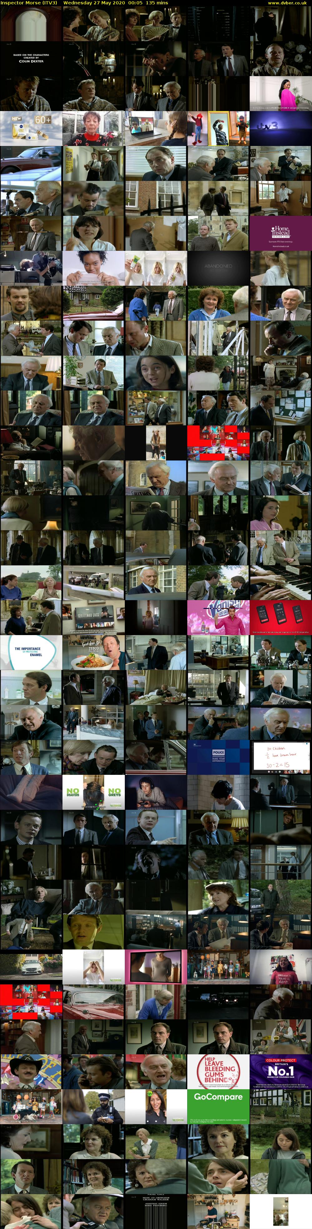 Inspector Morse (ITV3) Wednesday 27 May 2020 00:05 - 02:20