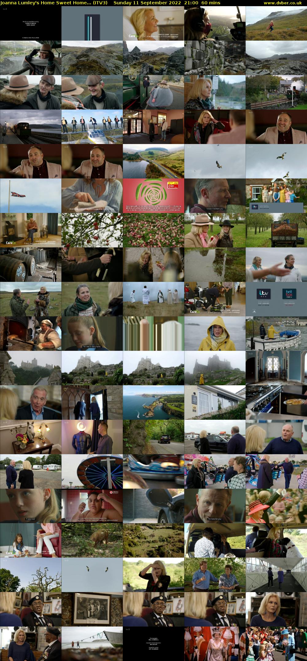 Joanna Lumley's Home Sweet Home... (ITV3) Sunday 11 September 2022 21:00 - 22:00