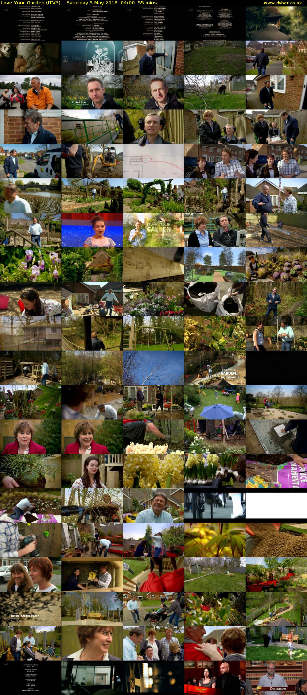 Love Your Garden (ITV3) Saturday 5 May 2018 04:00 - 04:55