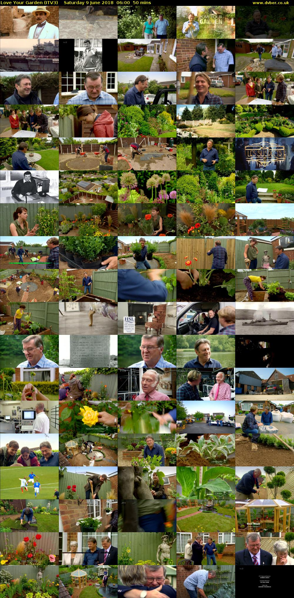 Love Your Garden (ITV3) Saturday 9 June 2018 06:00 - 06:50