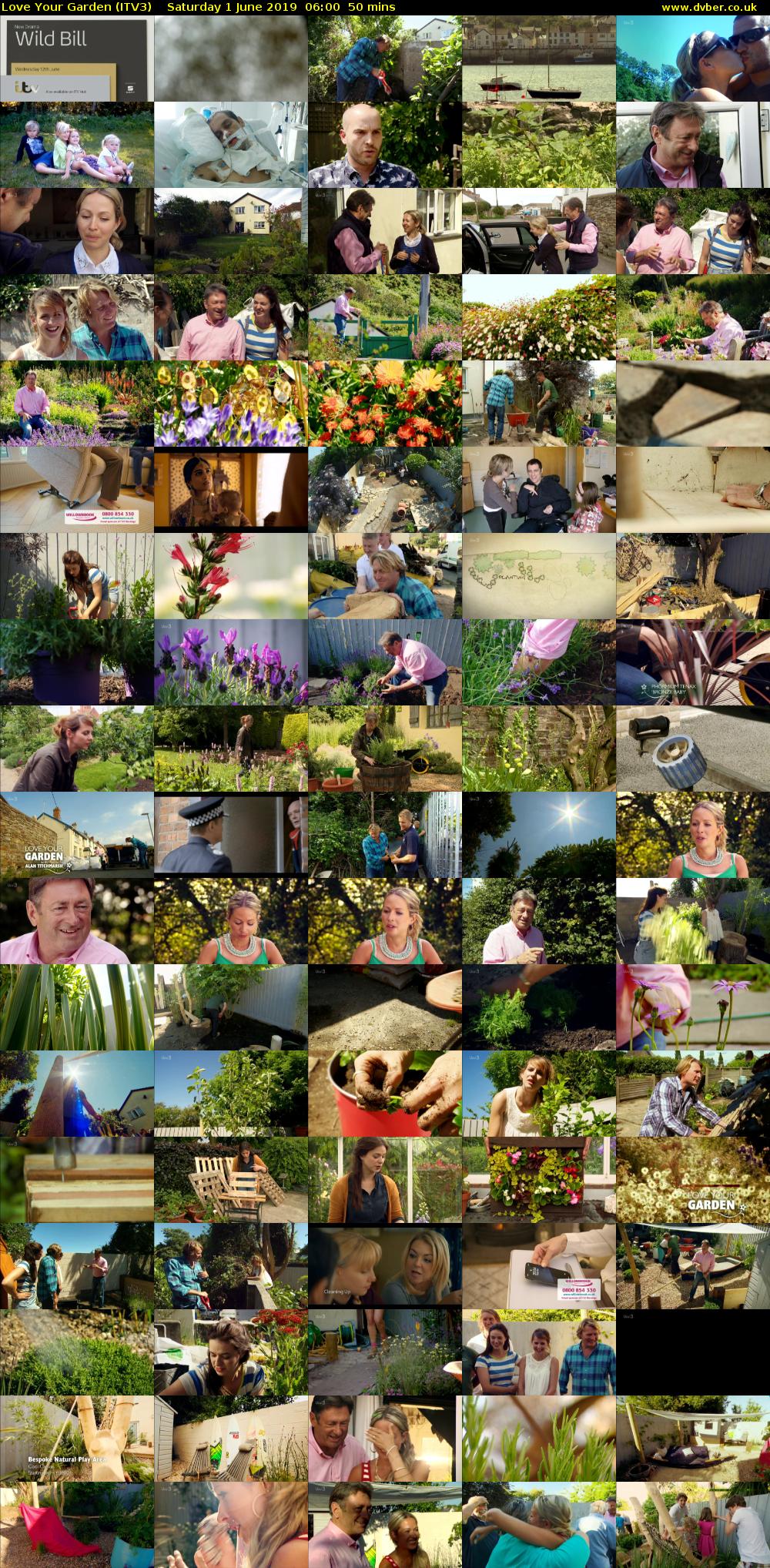 Love Your Garden (ITV3) Saturday 1 June 2019 06:00 - 06:50