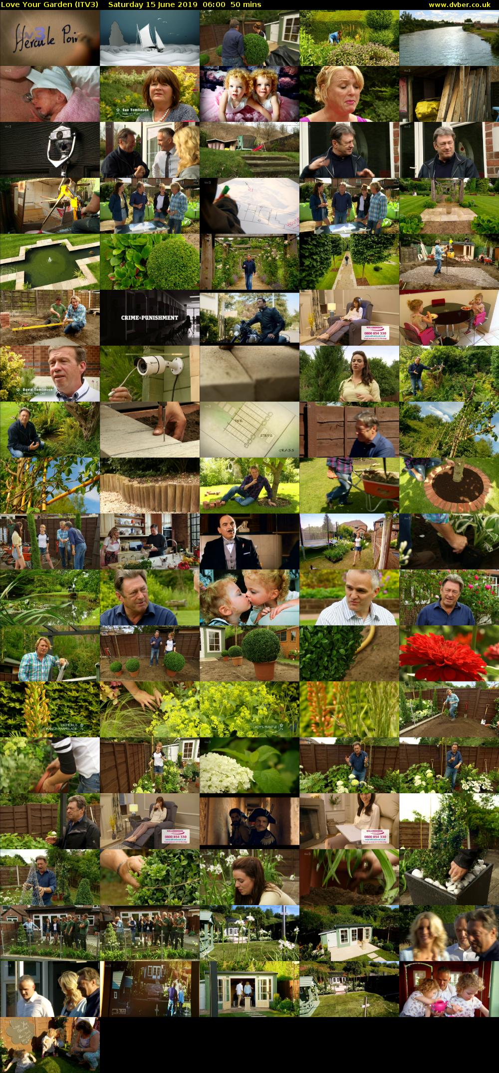 Love Your Garden (ITV3) Saturday 15 June 2019 06:00 - 06:50