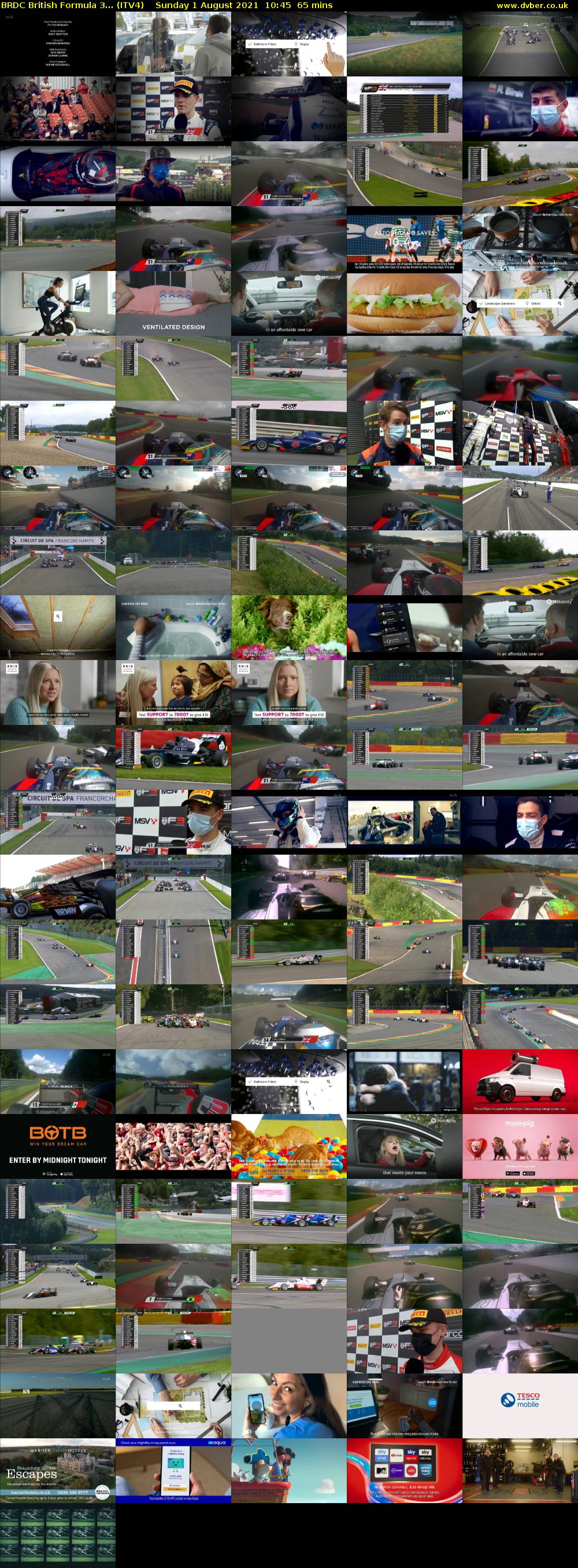 BRDC British Formula 3... (ITV4) Sunday 1 August 2021 10:45 - 11:50