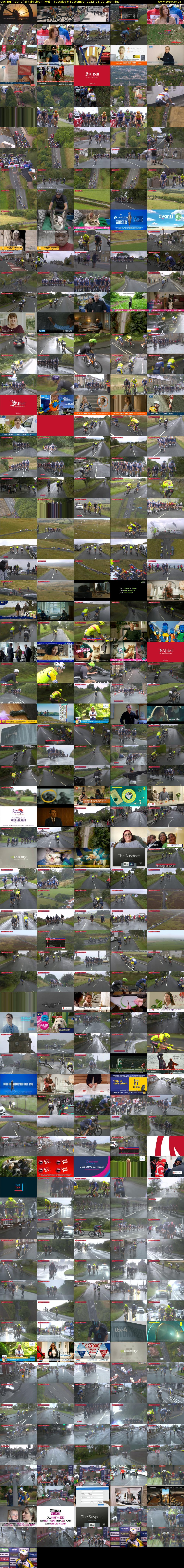 Cycling: Tour of Britain Live (ITV4) Tuesday 6 September 2022 11:00 - 15:45
