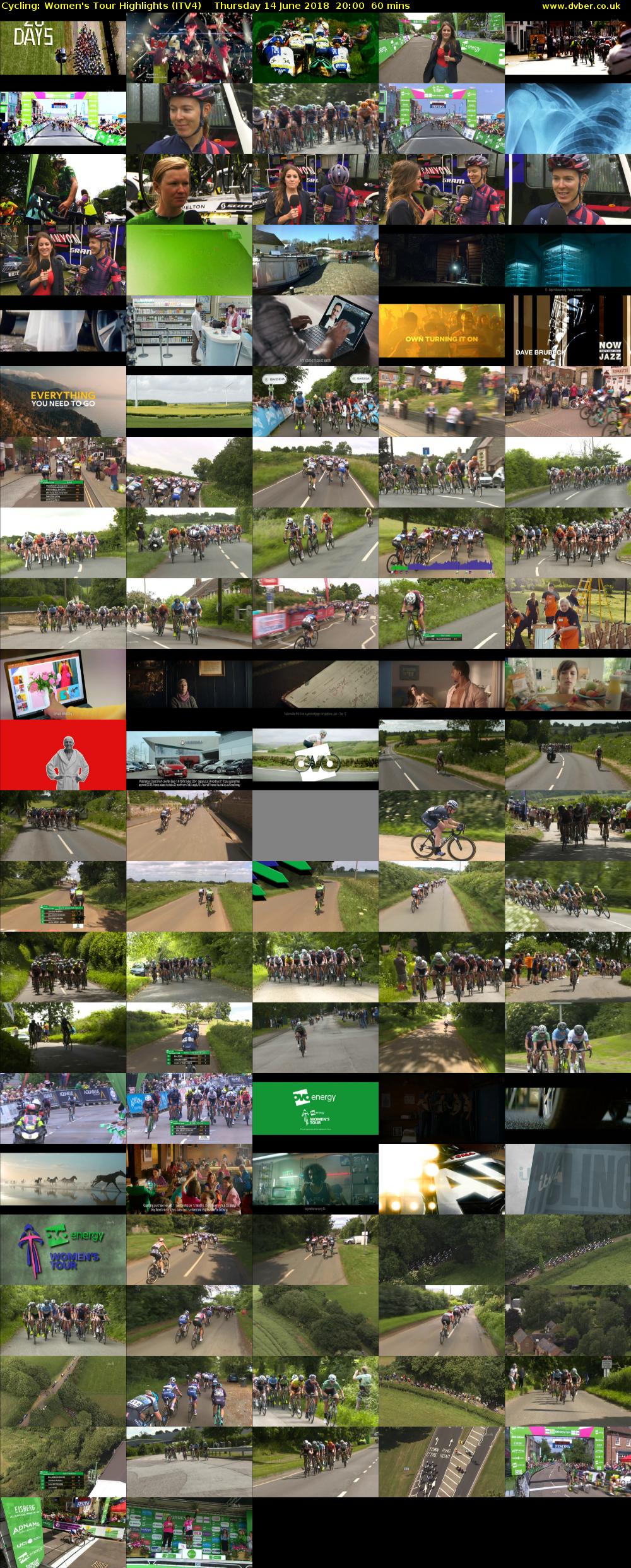 Cycling: Women's Tour Highlights (ITV4) Thursday 14 June 2018 20:00 - 21:00