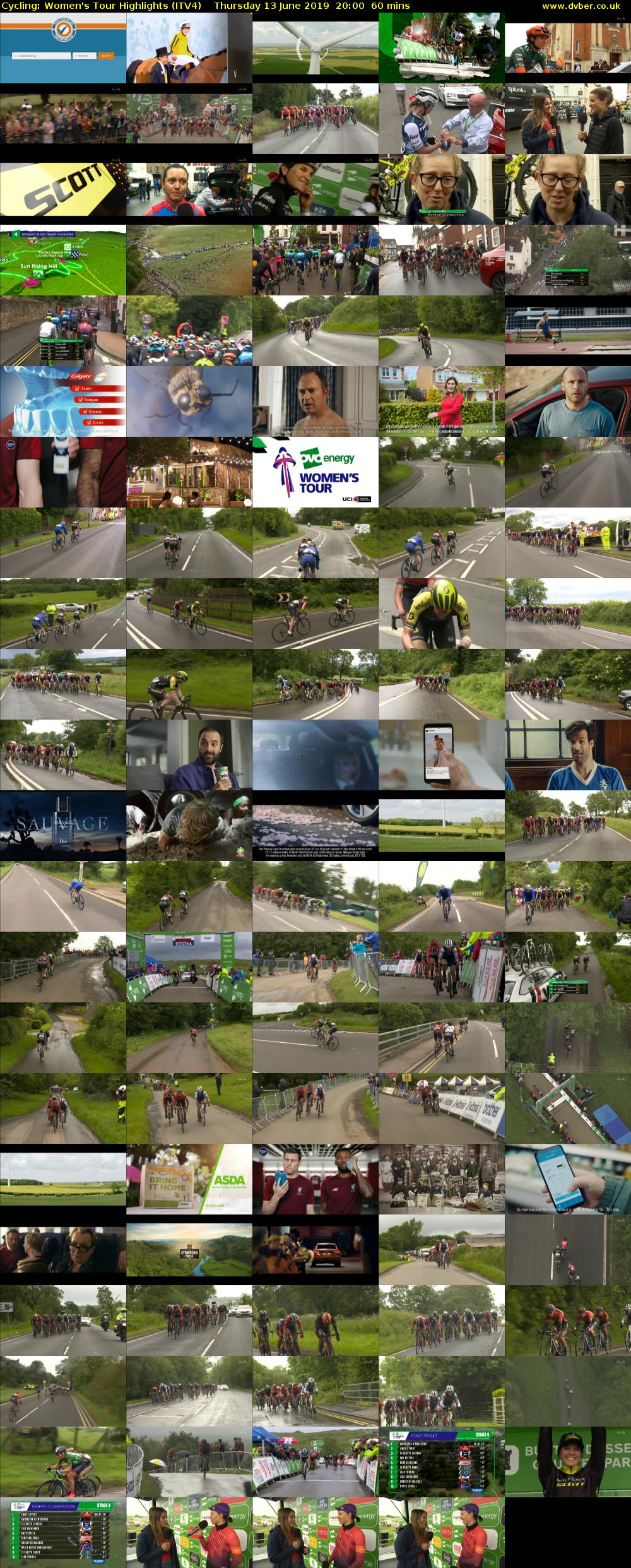 Cycling: Women's Tour Highlights (ITV4) Thursday 13 June 2019 20:00 - 21:00
