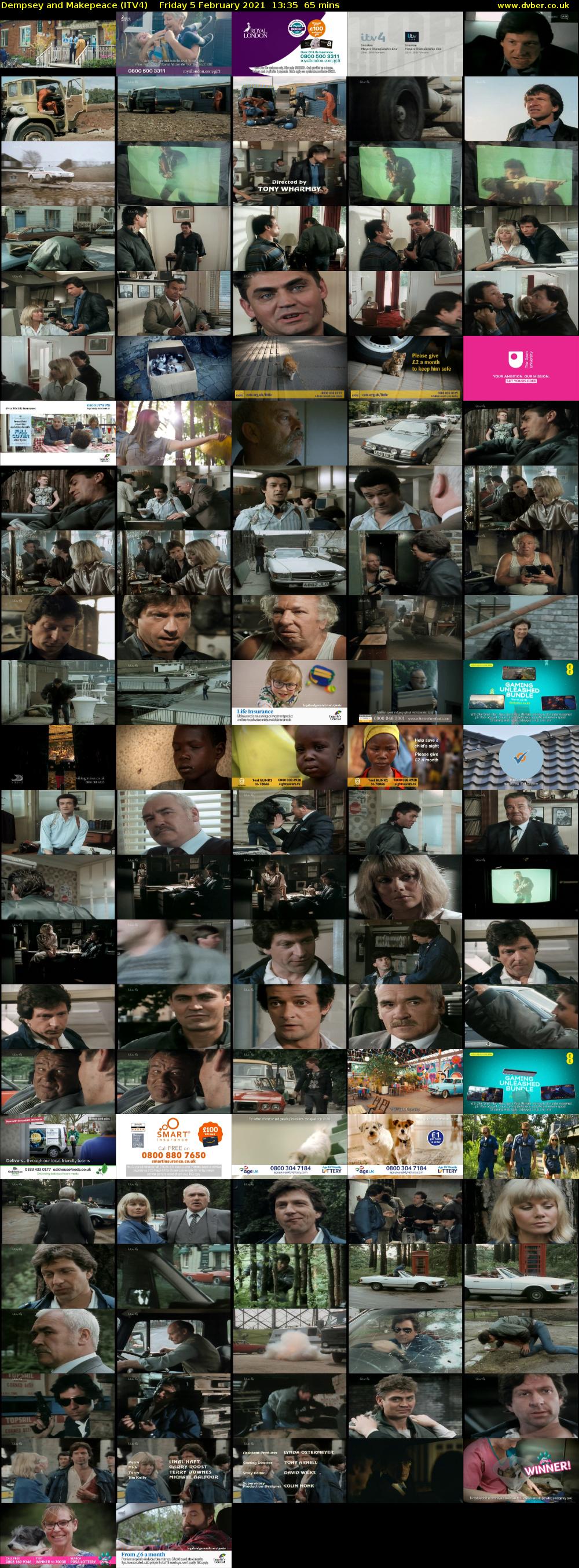 Dempsey and Makepeace (ITV4) Friday 5 February 2021 13:35 - 14:40