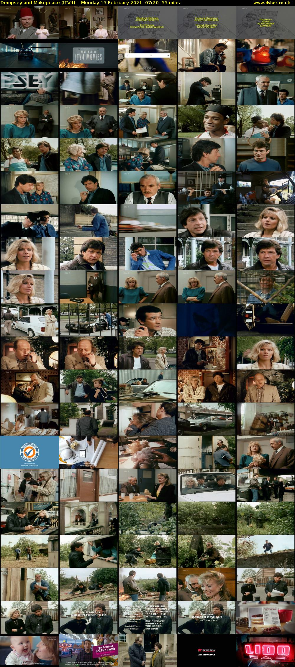 Dempsey and Makepeace (ITV4) Monday 15 February 2021 07:20 - 08:15