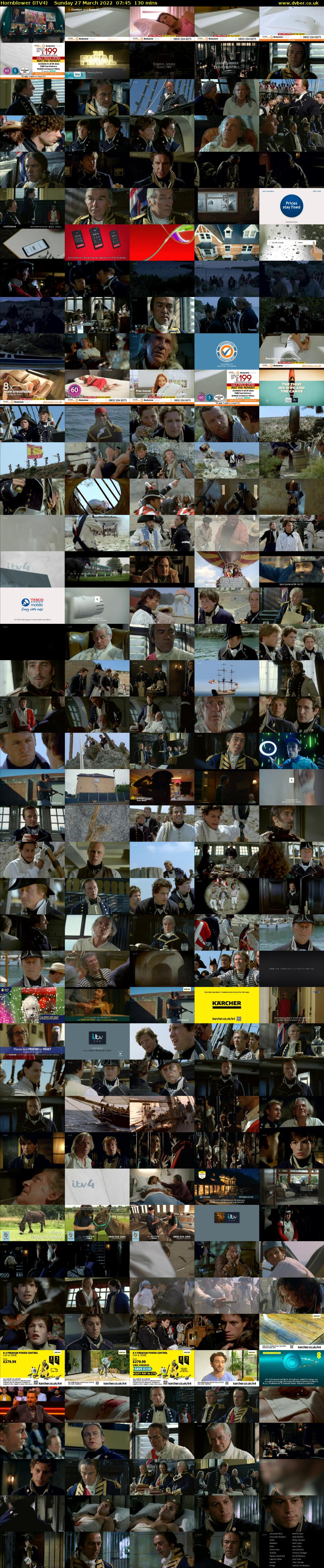 Hornblower (ITV4) Sunday 27 March 2022 07:45 - 09:55