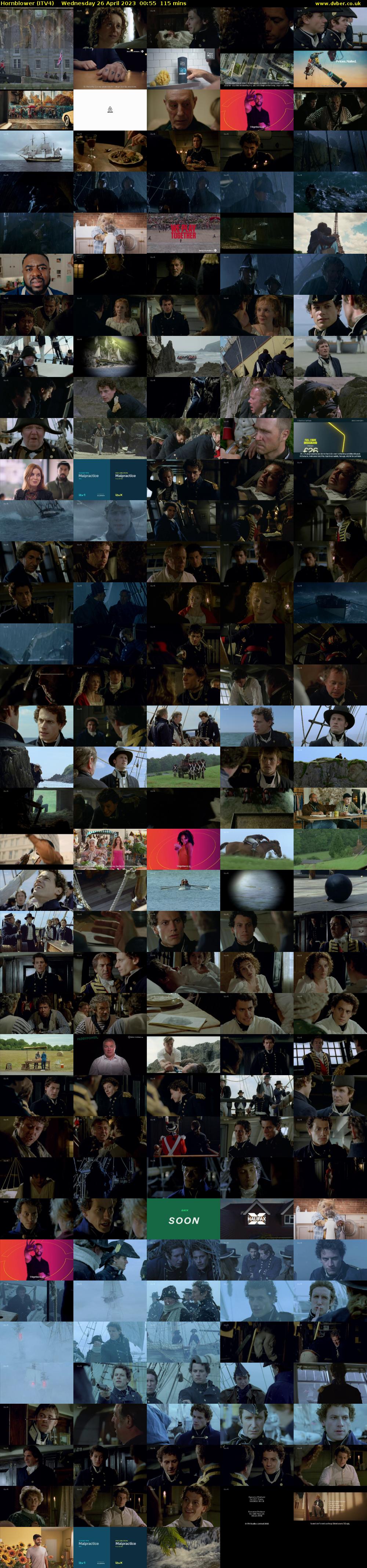 Hornblower (ITV4) Wednesday 26 April 2023 00:55 - 02:50