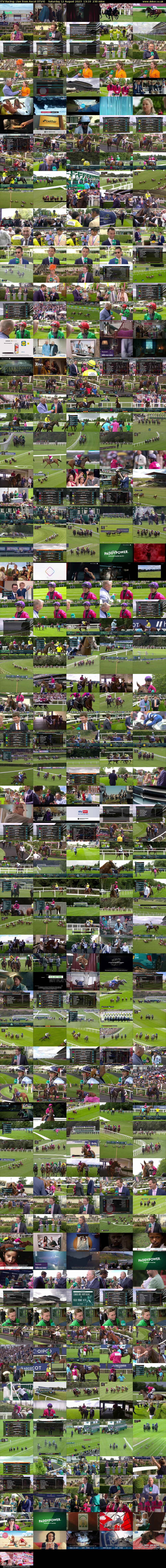ITV Racing: Live from Ascot (ITV4) Saturday 12 August 2023 13:10 - 17:00