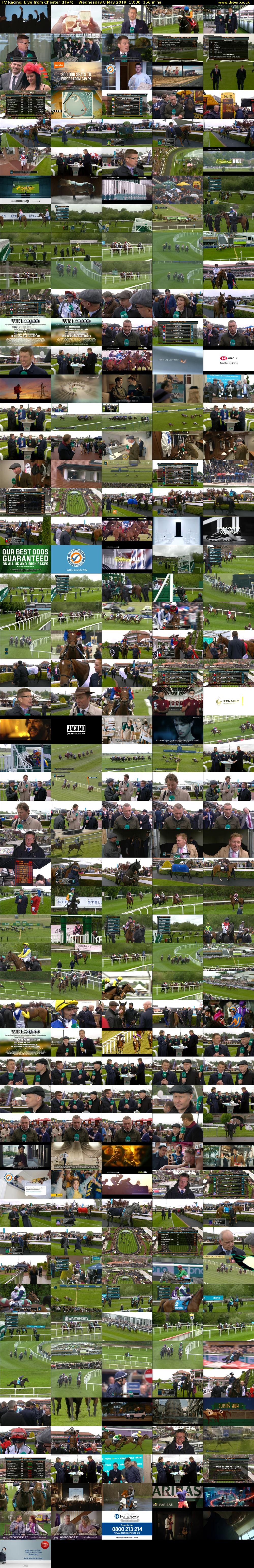 ITV Racing: Live from Chester (ITV4) Wednesday 8 May 2019 13:30 - 16:00