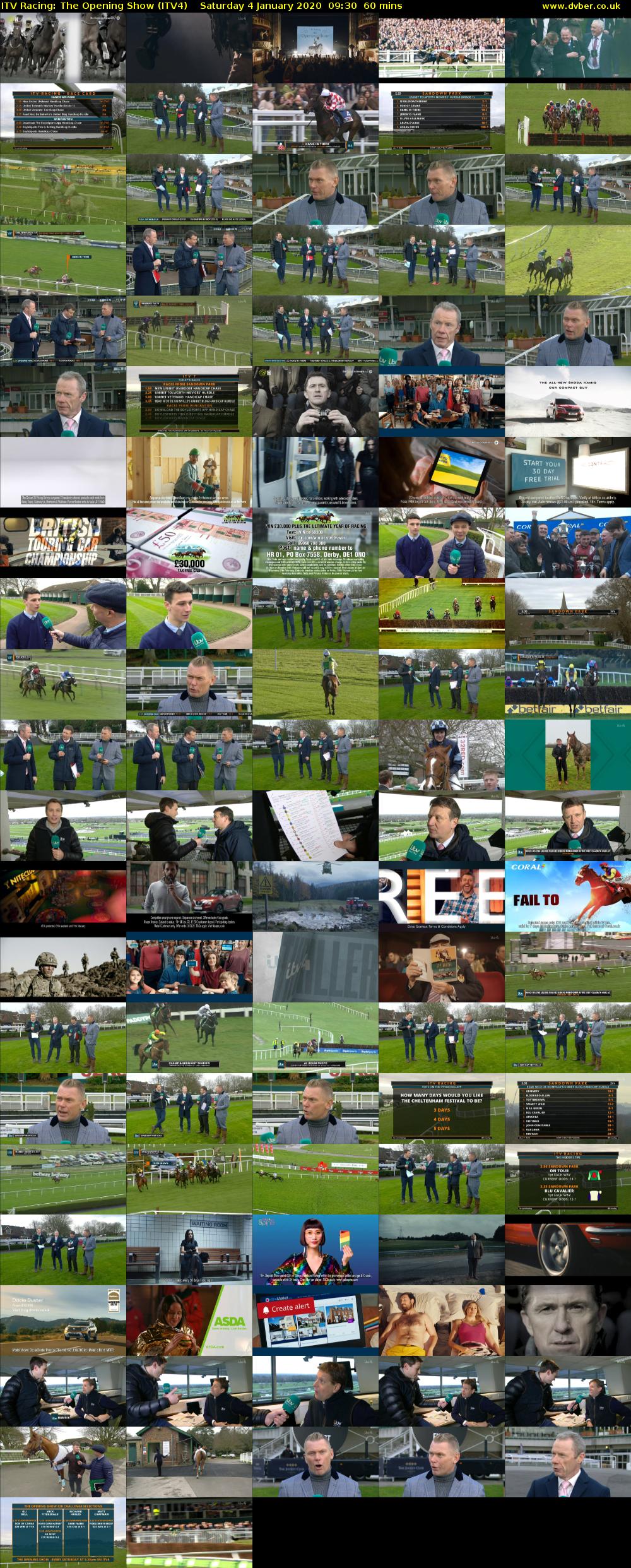 itv racing sunday