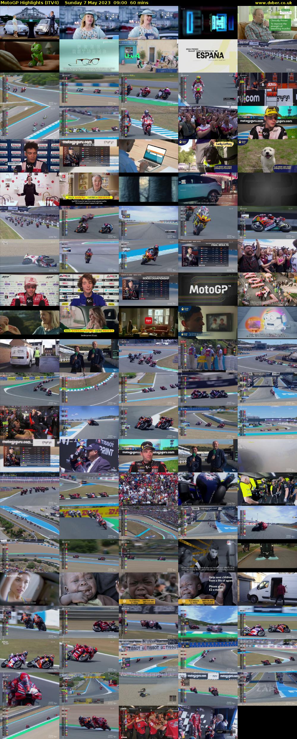 MotoGP Highlights (ITV4) Sunday 7 May 2023 09:00 - 10:00