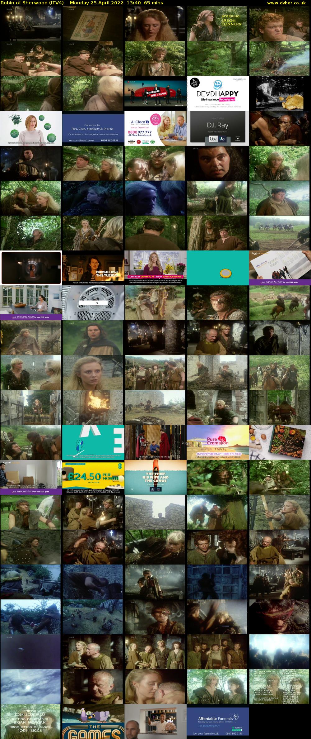 Robin of Sherwood (ITV4) Monday 25 April 2022 13:40 - 14:45