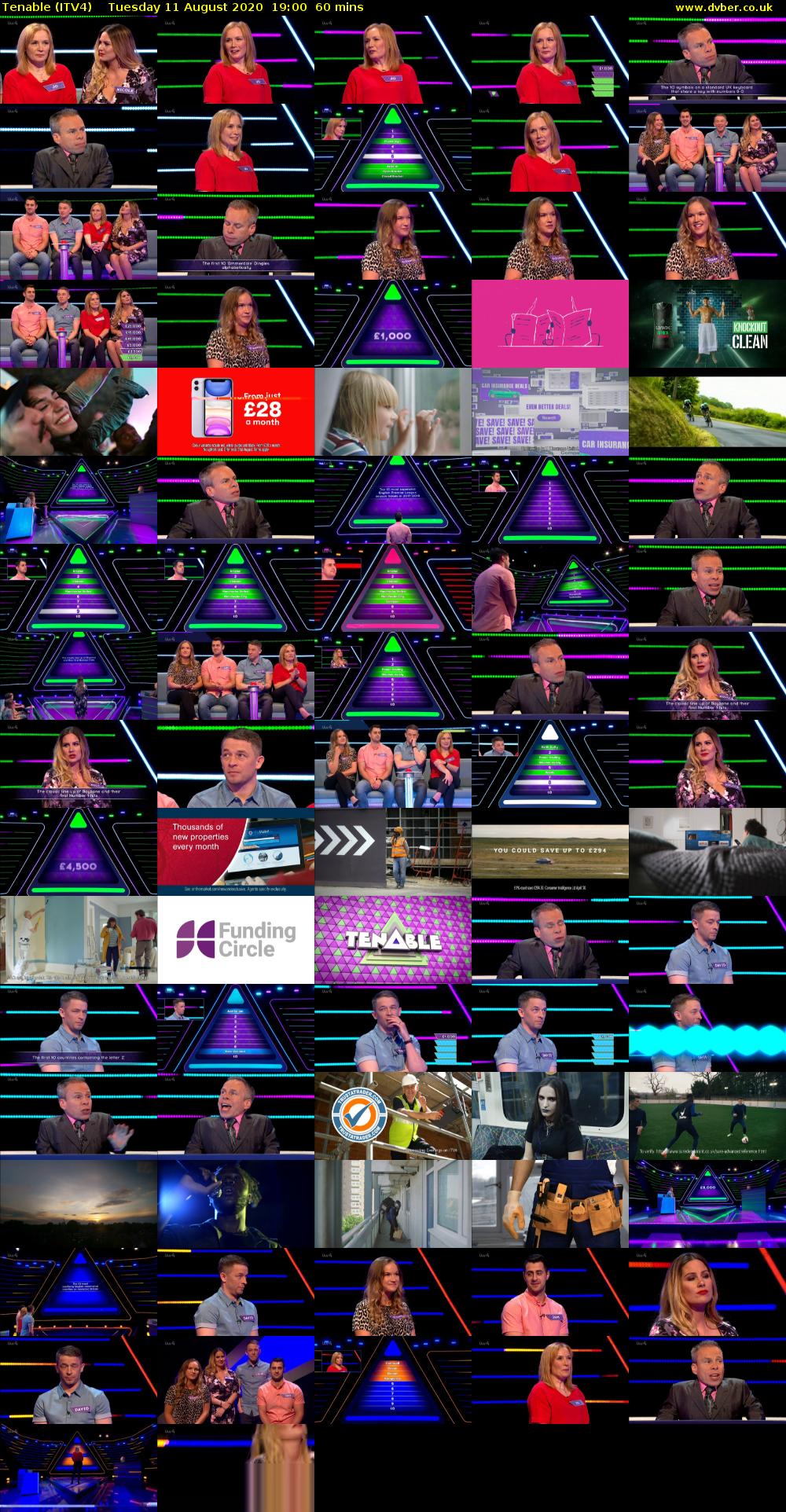 Tenable (ITV4) 202008111900