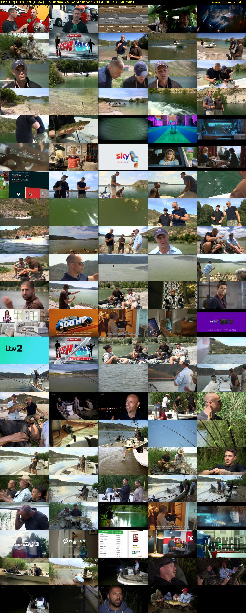 The Big Fish Off (ITV4) Sunday 29 September 2019 08:20 - 09:20