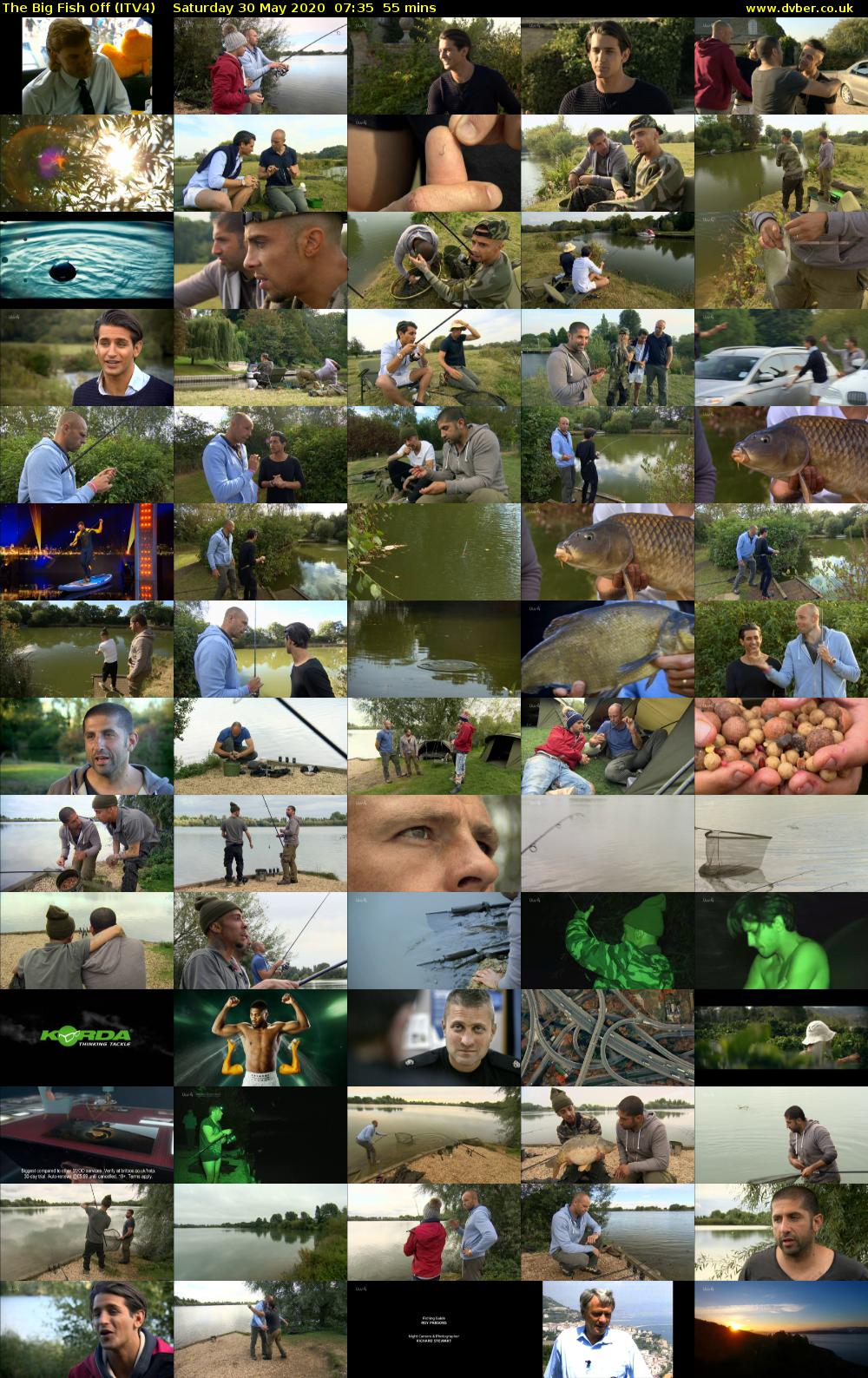 The Big Fish Off (ITV4) Saturday 30 May 2020 07:35 - 08:30