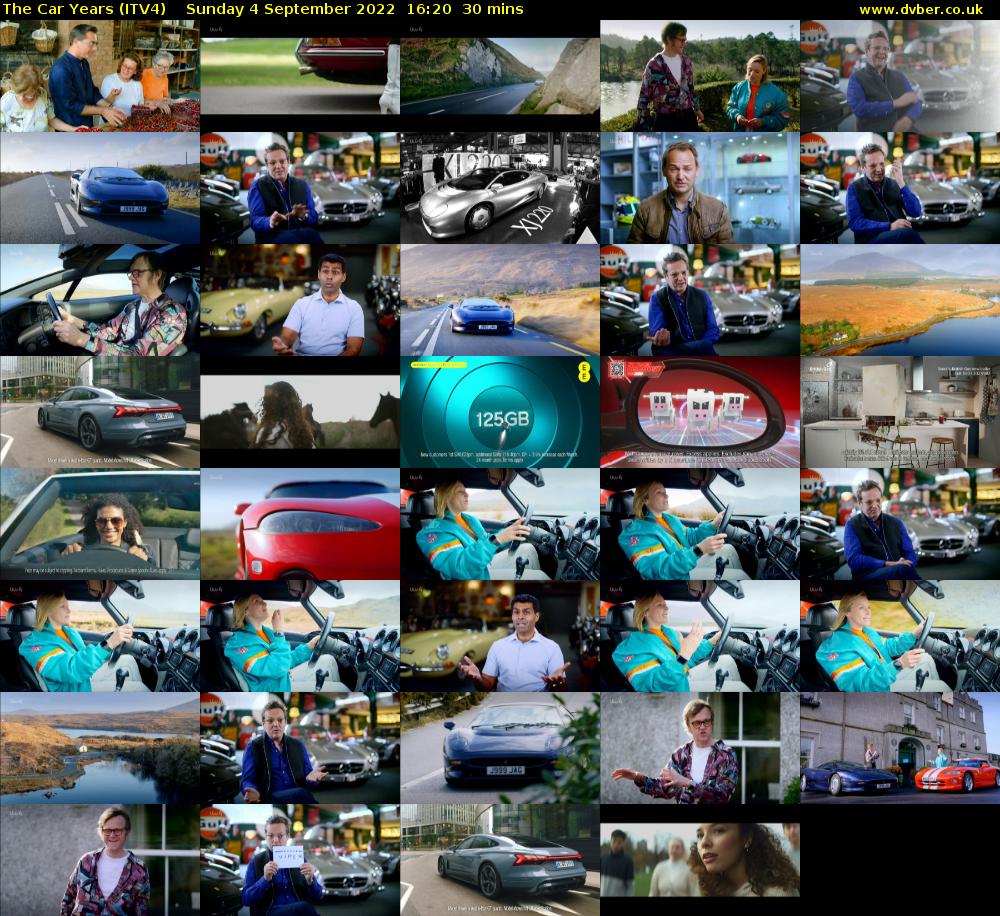 The Car Years (ITV4) Sunday 4 September 2022 16:20 - 16:50
