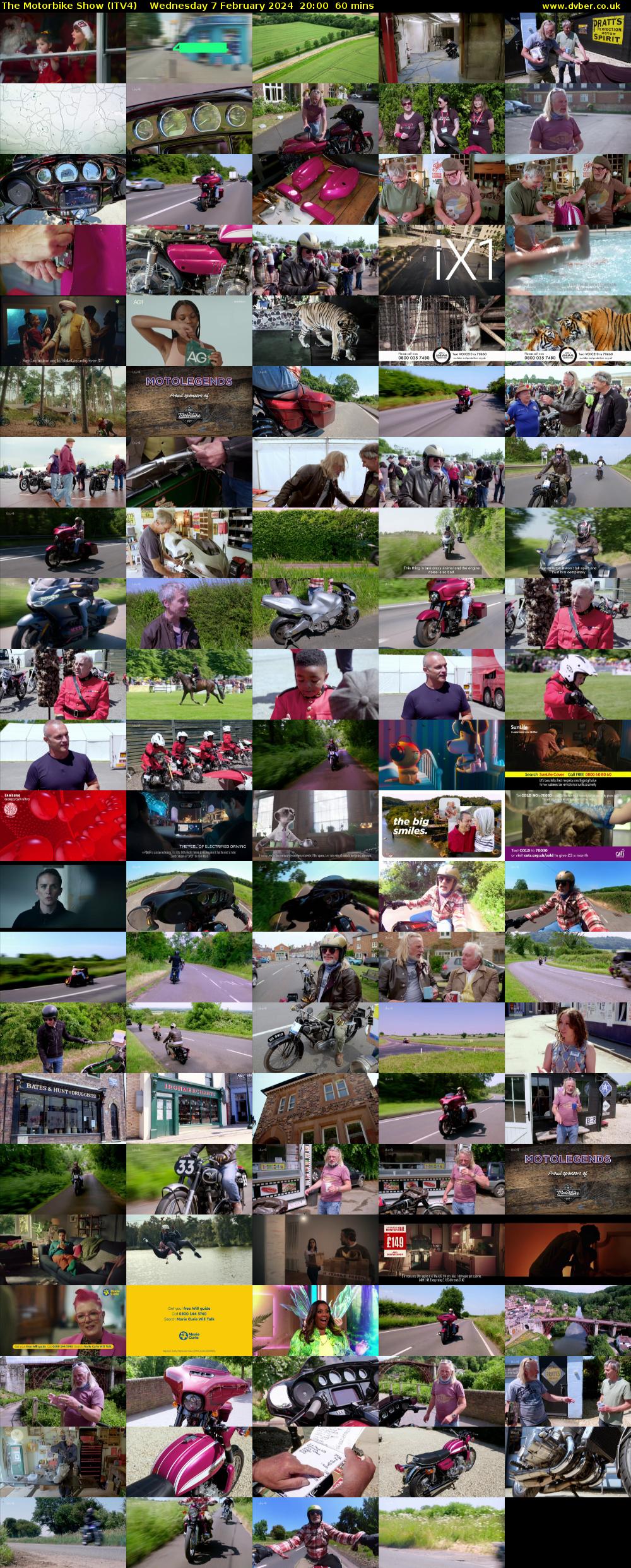 The Motorbike Show (ITV4) Wednesday 7 February 2024 20:00 - 21:00