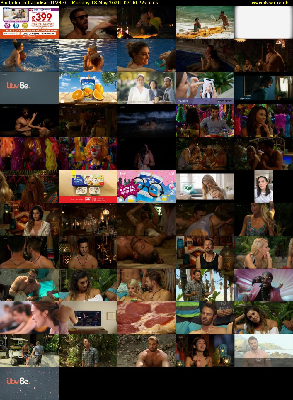 Bachelor in Paradise (ITVBe) Monday 18 May 2020 07:00 - 07:55