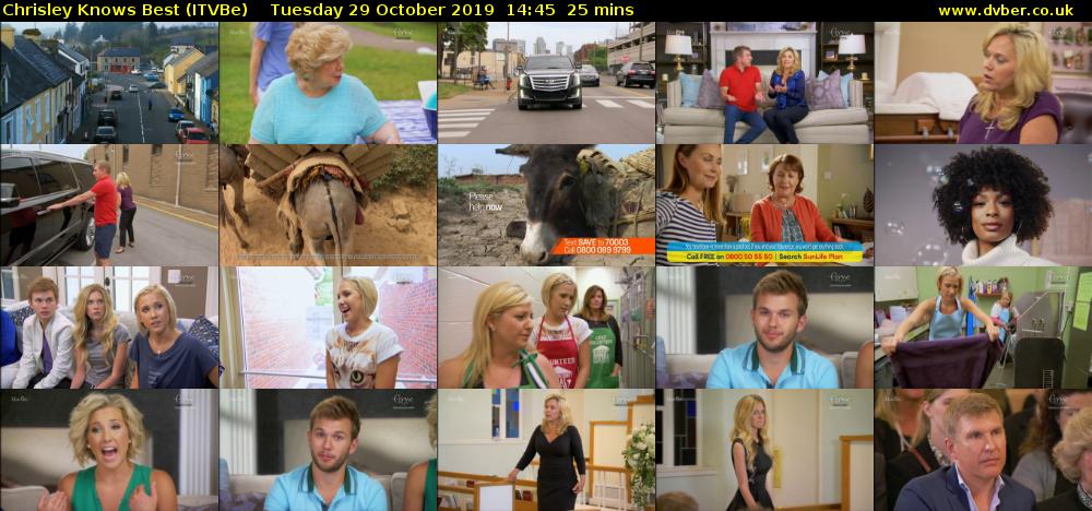 Chrisley Knows Best (ITVBe) Tuesday 29 October 2019 14:45 - 15:10