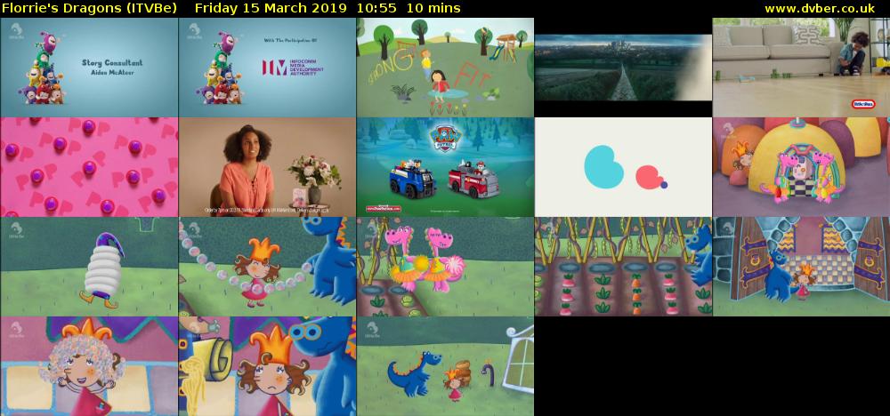 Florrie's Dragons (ITVBe) Friday 15 March 2019 10:55 - 11:05