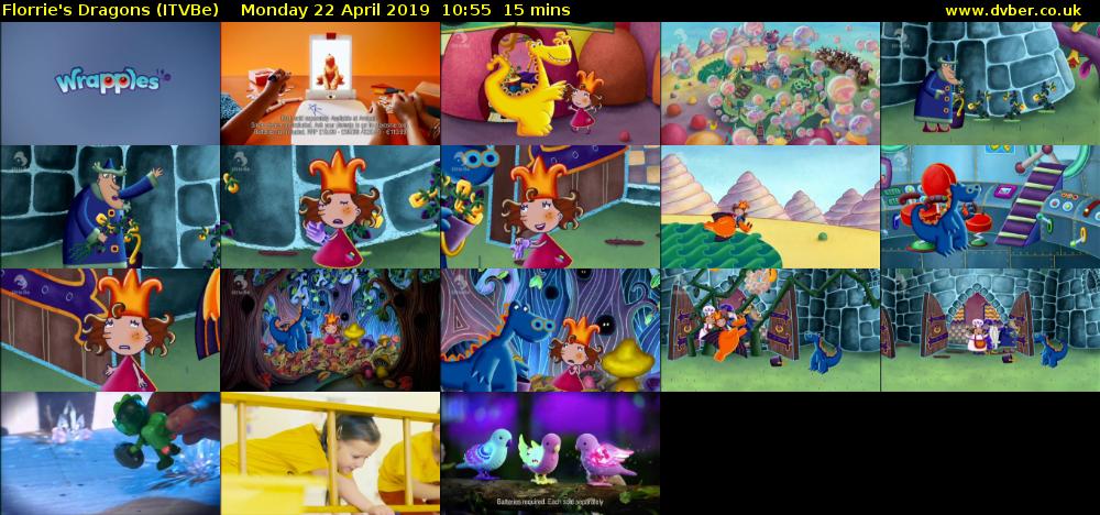 Florrie's Dragons (ITVBe) Monday 22 April 2019 10:55 - 11:10